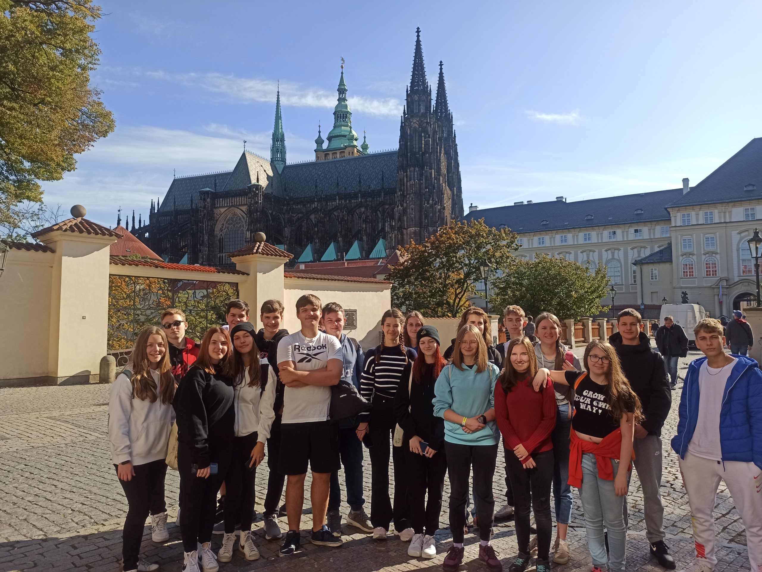 Během 10. až 12. října jsme my, 9. B, navštívili hlavní město Prahu