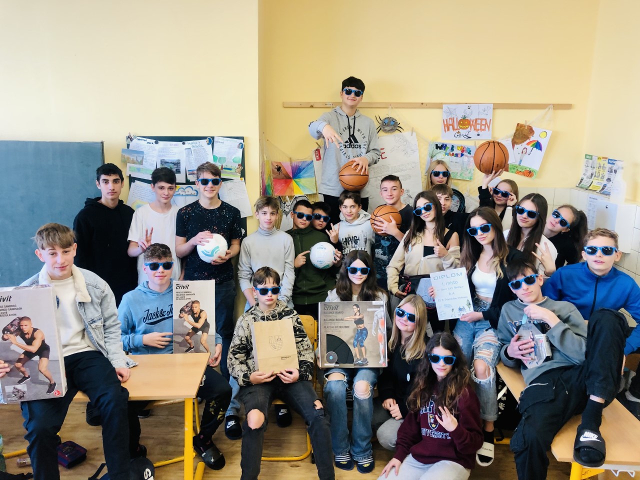 Vyhráli jsme v projektu Pěšky do školy. Mezi 427 třídami z celé ČR!