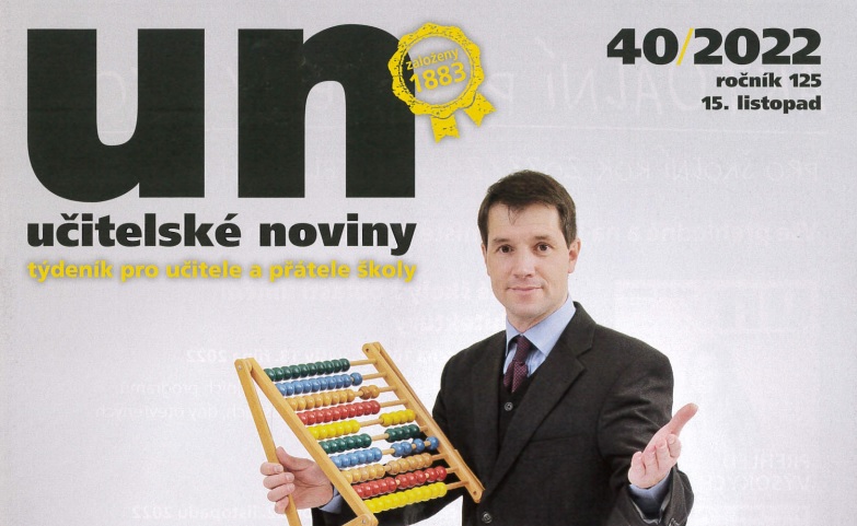 Učitelské noviny o nás píší