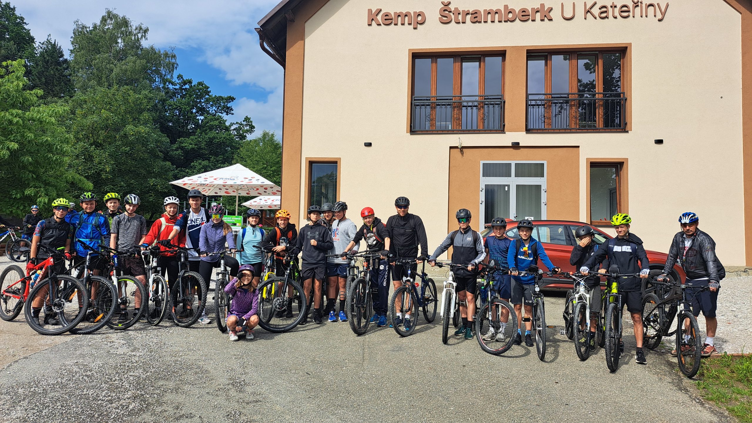 Žáci si užili báječný cyklistický výlet