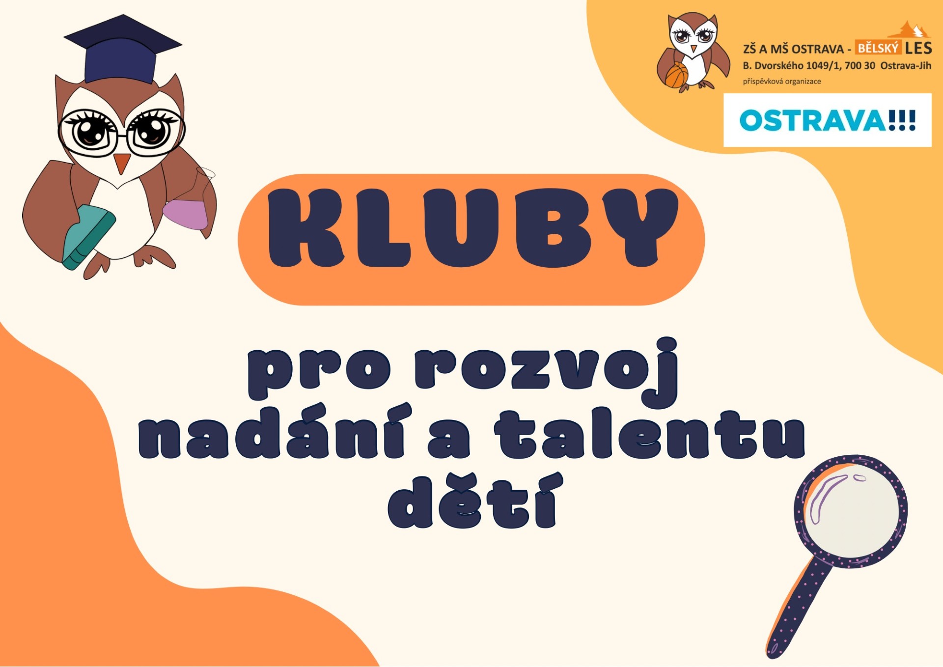Naše kluby na podporu nadání a talentu žáků jsou v plném proudu