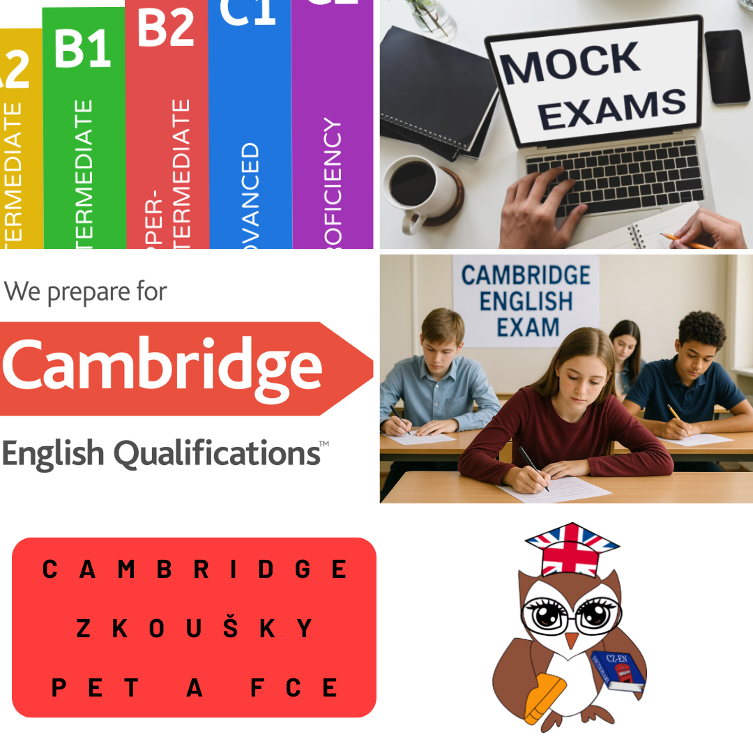 Anglické Cambridge zkoušky nanečisto