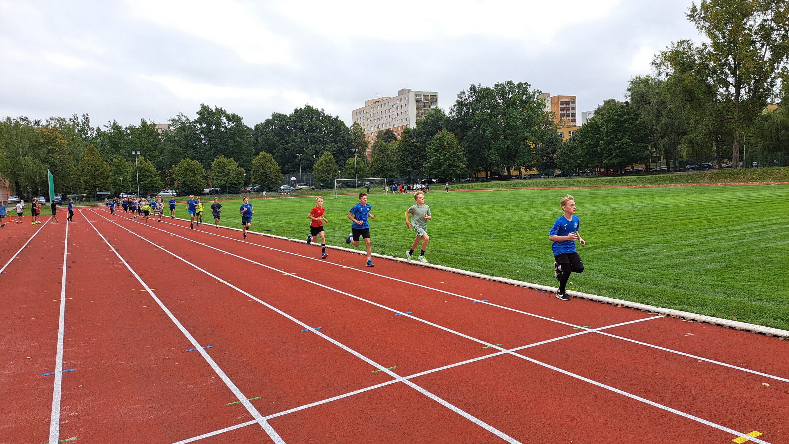 Každoroční sportovní testování na začátku školního roku