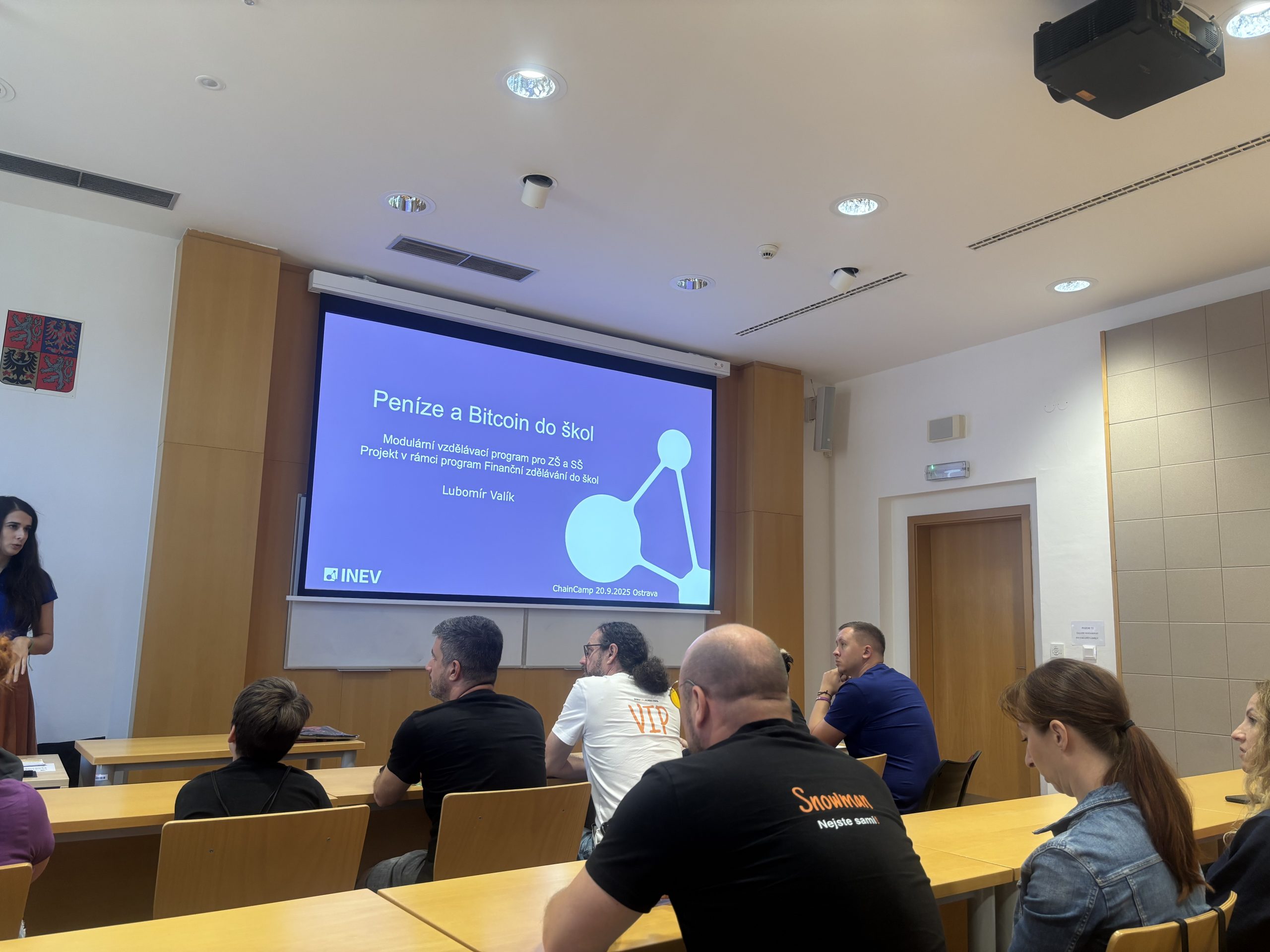 Vzdělávání pedagogů – účast na konferenci ChainCamp NEXT BLOCK