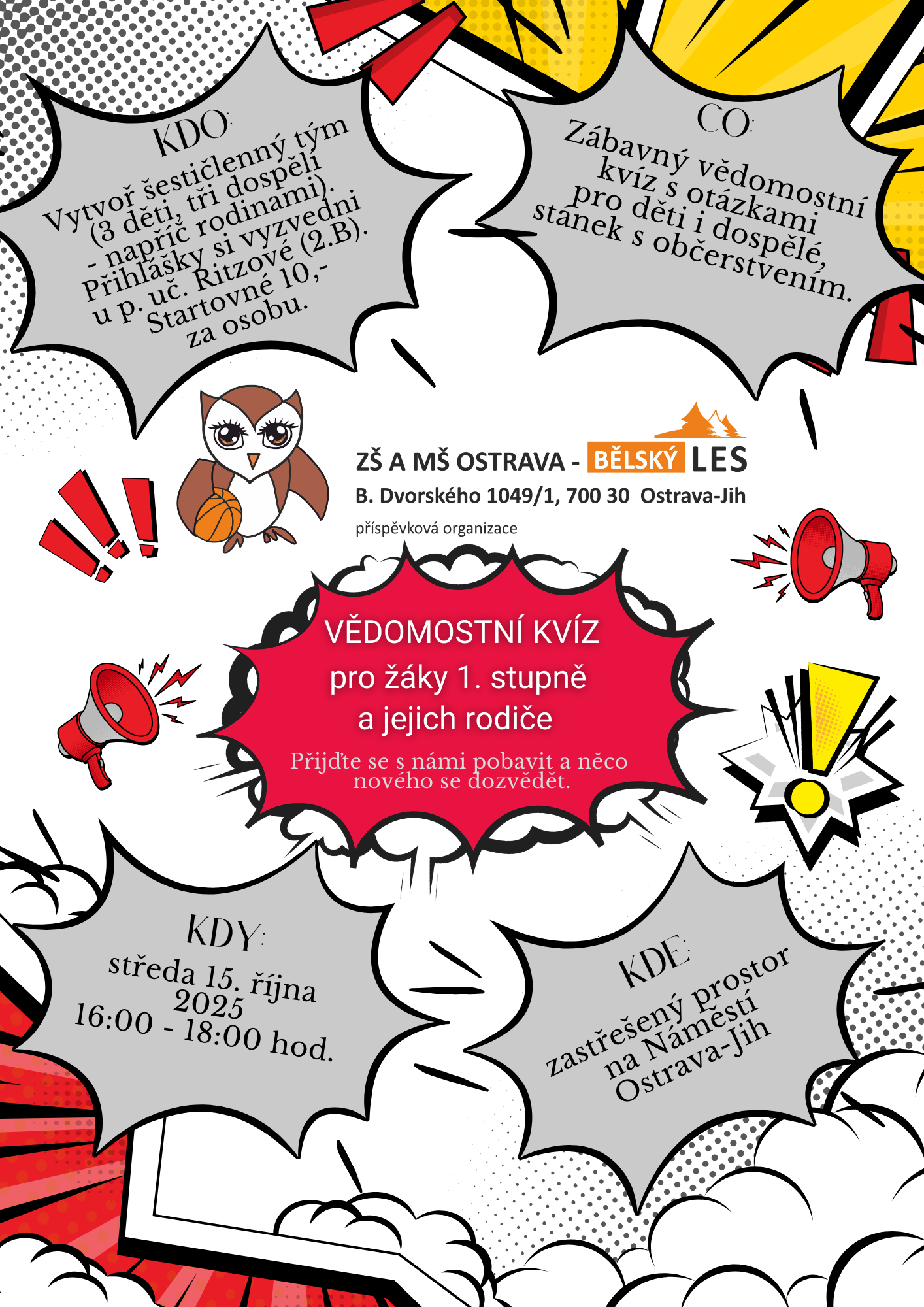Zúčastněte se našeho vědomostního kvízu!