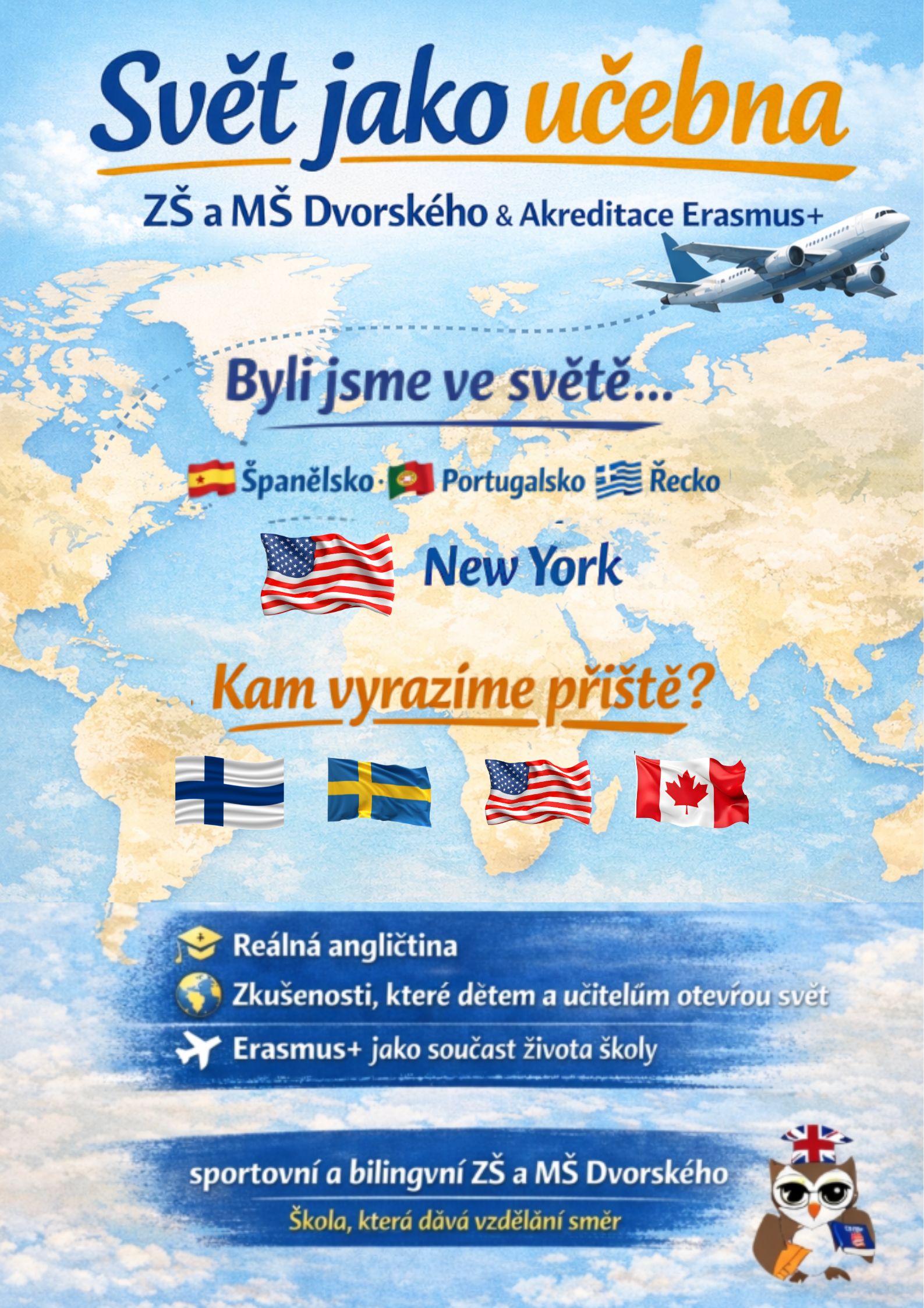 Akreditace Erasmus+ nám otevírá dveře do světa