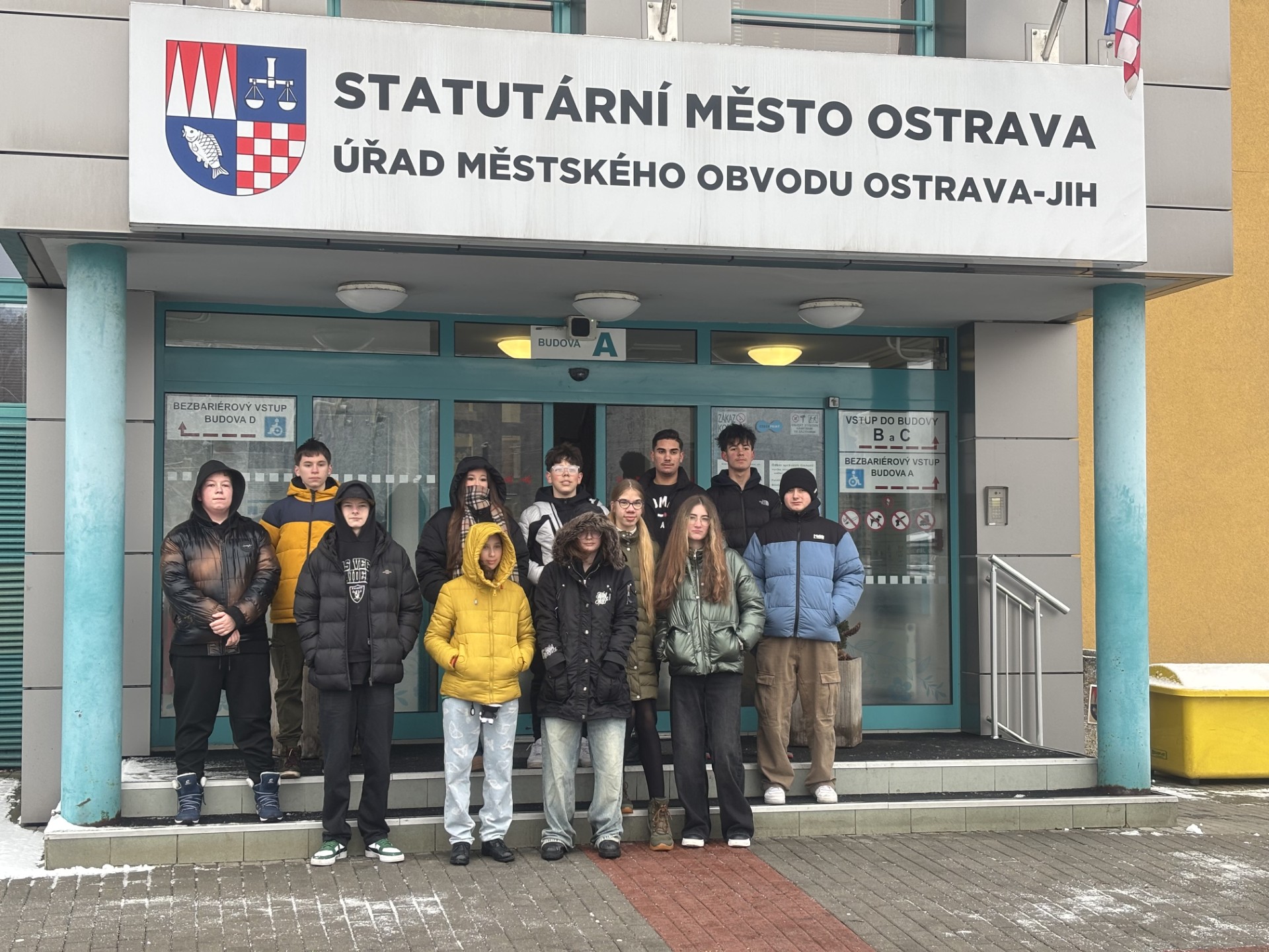 Exkurze 8. ročníku na ÚMOb Ostrava-Jih