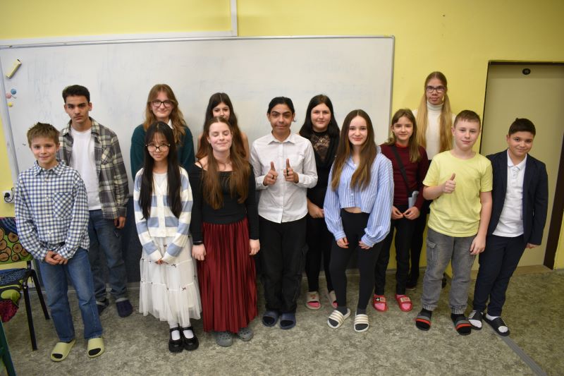 Recitační soutěž na 2. stupni