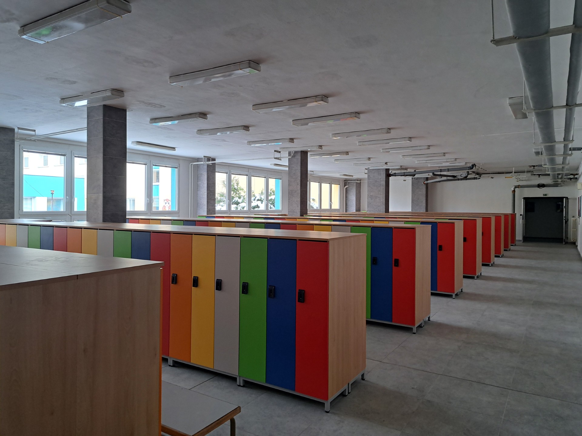 Modernizace šaten prvního stupně